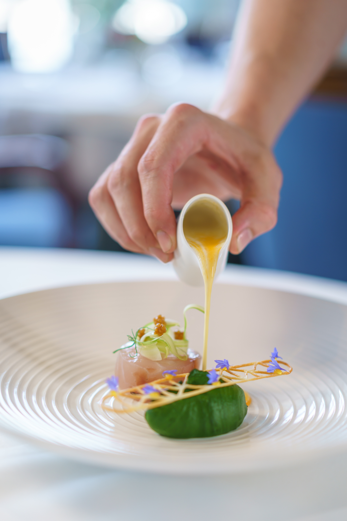 <p>Die Küche<br
/><strong>Gourmet Genuss mit Herkunft</strong></p>